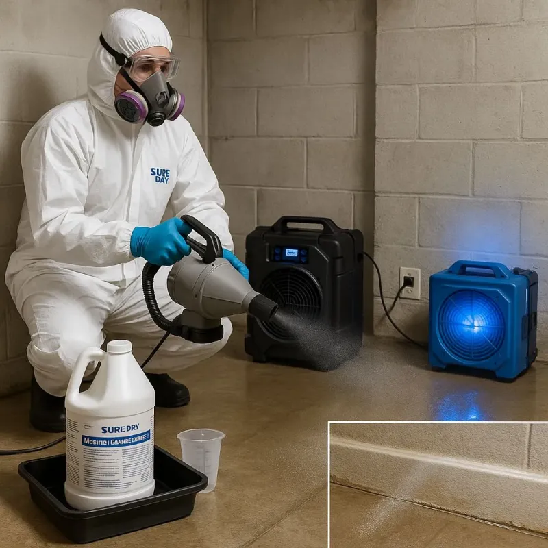 Sanitization and Odor Removal process in Galveston, IN